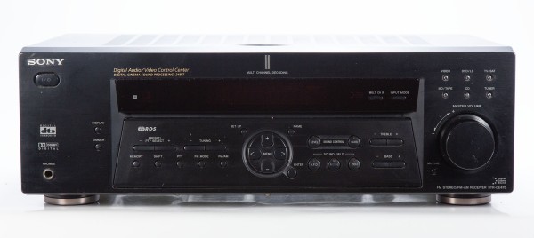 Sony STR-DE475 Stereo / 5.1 Dolby Surround Receiver in schwarz