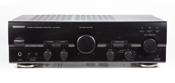Kenwood KA-4040R Stereo Verstärker in schwarz
