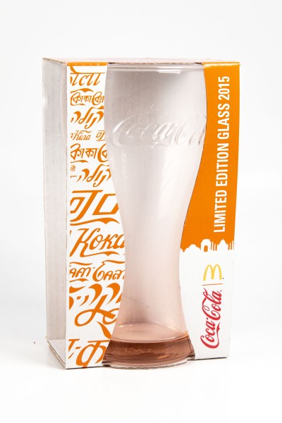 Mc Donalds Coca Cola Glas - 2015 - versch. Farben